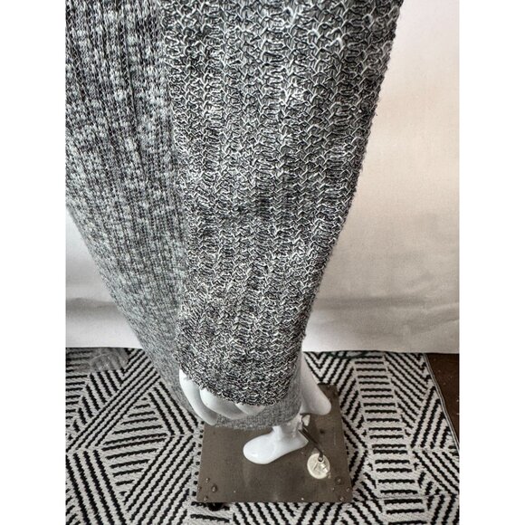 Anthropologie Gray Textured Knit Long Open Cardigan Large - Picture 16 of 16